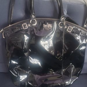 *CYBER MONDAY*Black Patent Leather Coach
